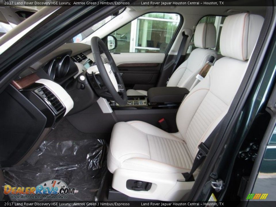 Nimbus/Espresso Interior - 2017 Land Rover Discovery HSE Luxury Photo #3