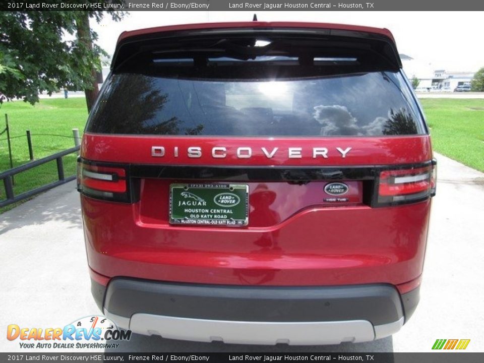 2017 Land Rover Discovery HSE Luxury Firenze Red / Ebony/Ebony Photo #8