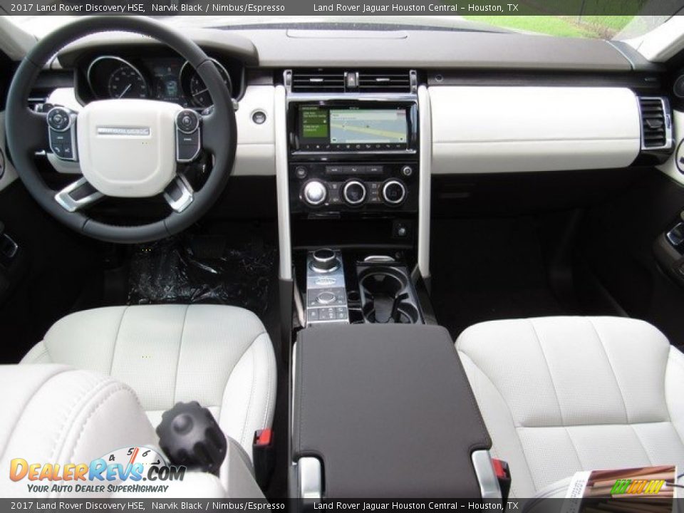 2017 Land Rover Discovery HSE Narvik Black / Nimbus/Espresso Photo #4