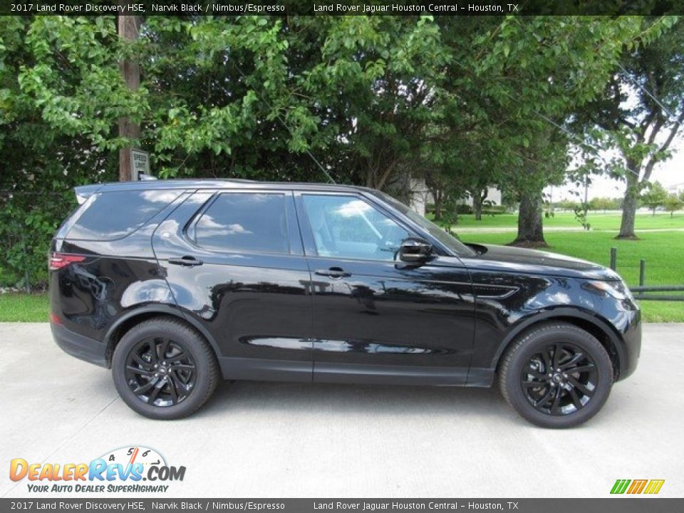 2017 Land Rover Discovery HSE Narvik Black / Nimbus/Espresso Photo #6