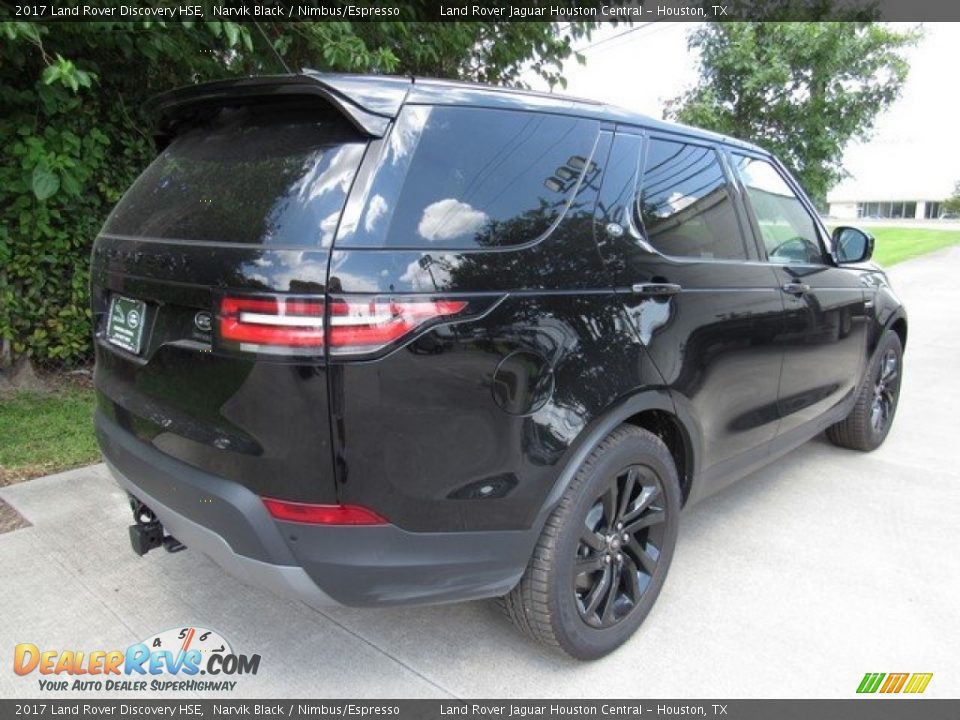 2017 Land Rover Discovery HSE Narvik Black / Nimbus/Espresso Photo #7