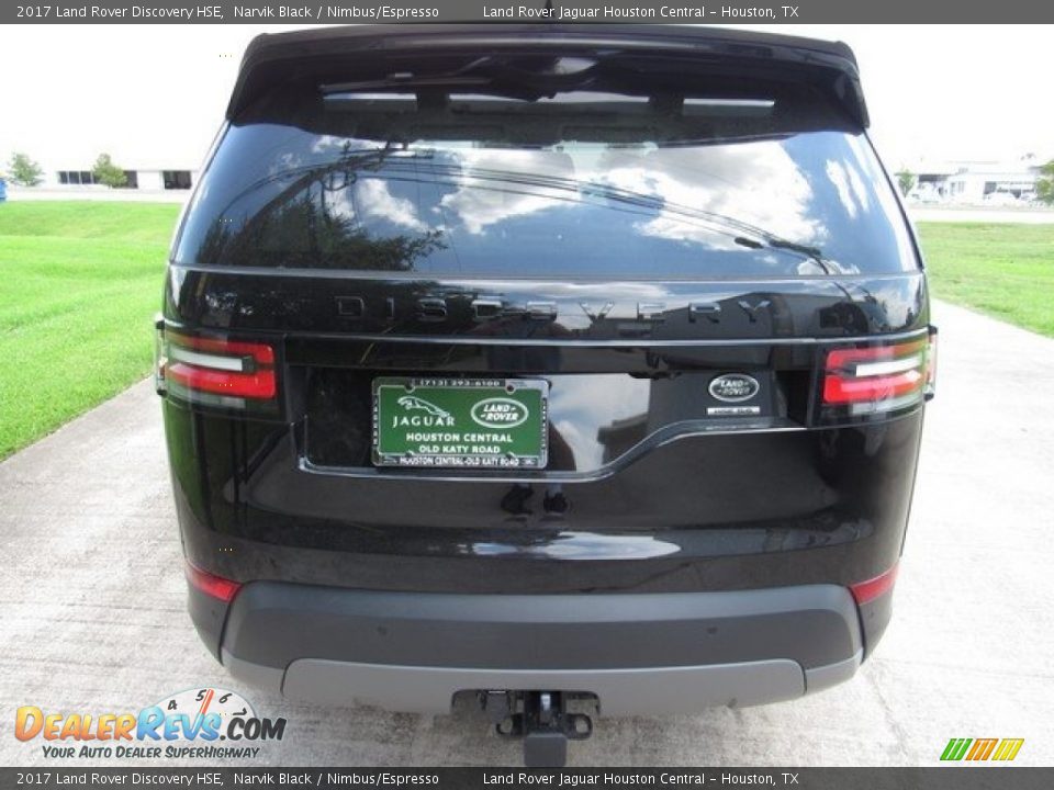 2017 Land Rover Discovery HSE Narvik Black / Nimbus/Espresso Photo #8