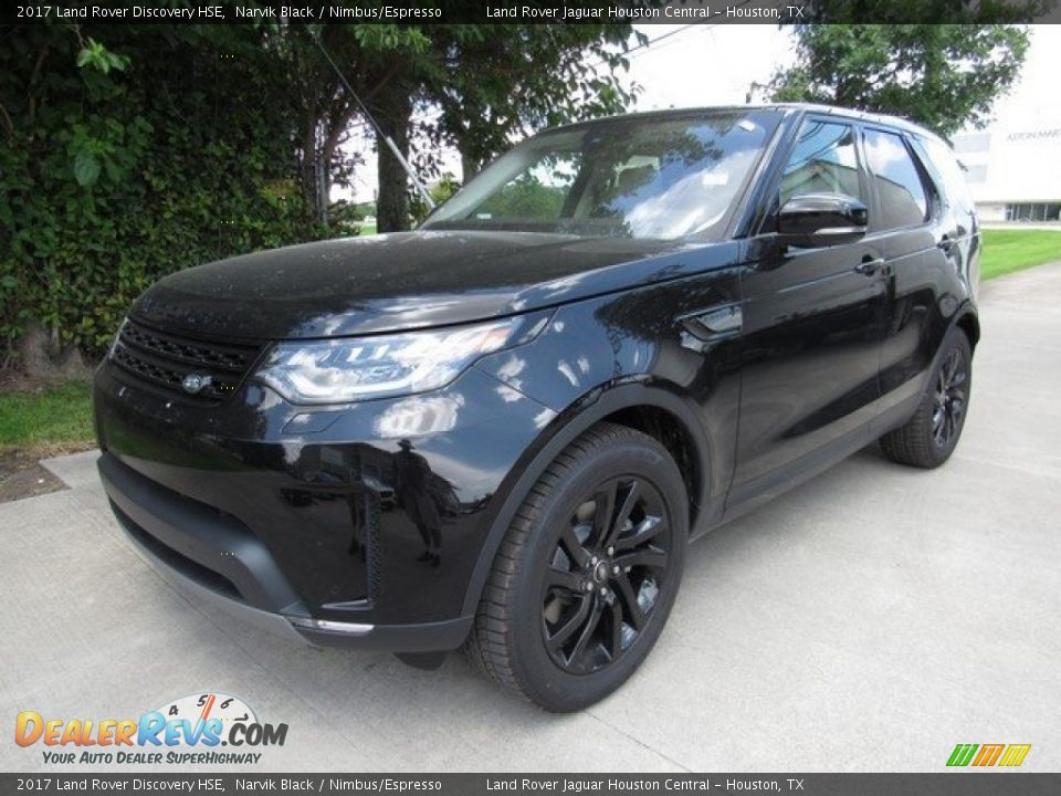 2017 Land Rover Discovery HSE Narvik Black / Nimbus/Espresso Photo #10