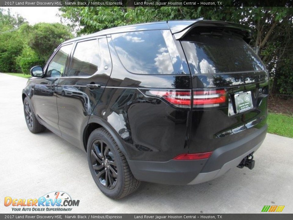 2017 Land Rover Discovery HSE Narvik Black / Nimbus/Espresso Photo #12