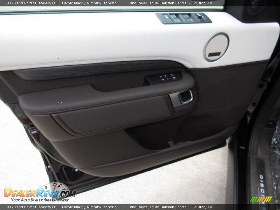 2017 Land Rover Discovery HSE Narvik Black / Nimbus/Espresso Photo #18