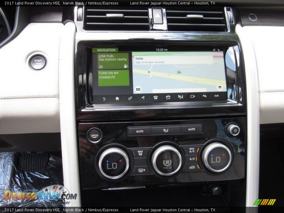 2017 Land Rover Discovery HSE Narvik Black / Nimbus/Espresso Photo #20
