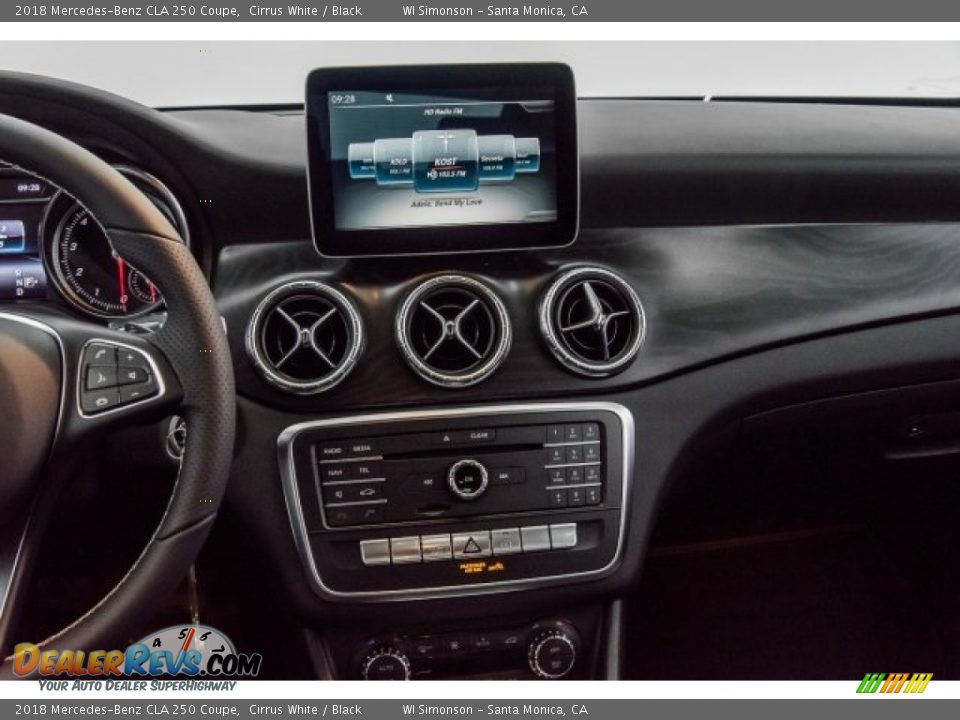 2018 Mercedes-Benz CLA 250 Coupe Cirrus White / Black Photo #5