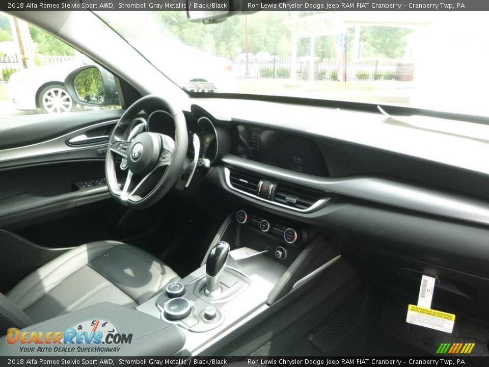 Dashboard of 2018 Alfa Romeo Stelvio Sport AWD Photo #15