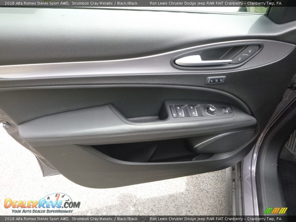 Door Panel of 2018 Alfa Romeo Stelvio Sport AWD Photo #20