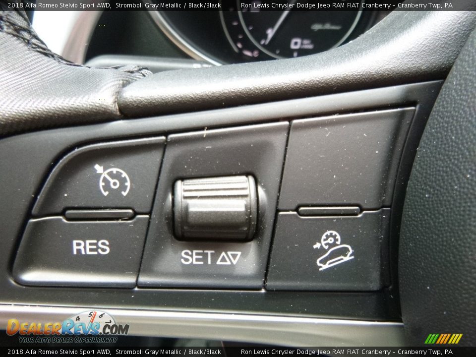 Controls of 2018 Alfa Romeo Stelvio Sport AWD Photo #28