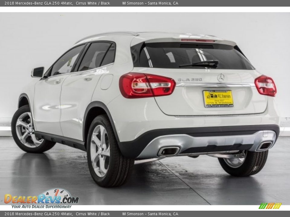 2018 Mercedes-Benz GLA 250 4Matic Cirrus White / Black Photo #3