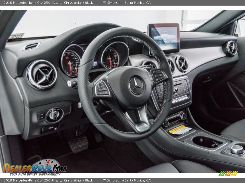 2018 Mercedes-Benz GLA 250 4Matic Cirrus White / Black Photo #6