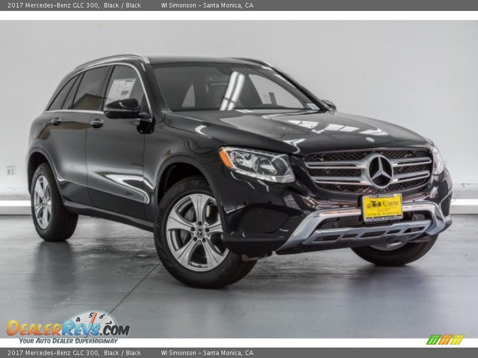 2017 Mercedes-Benz GLC 300 Black / Black Photo #12