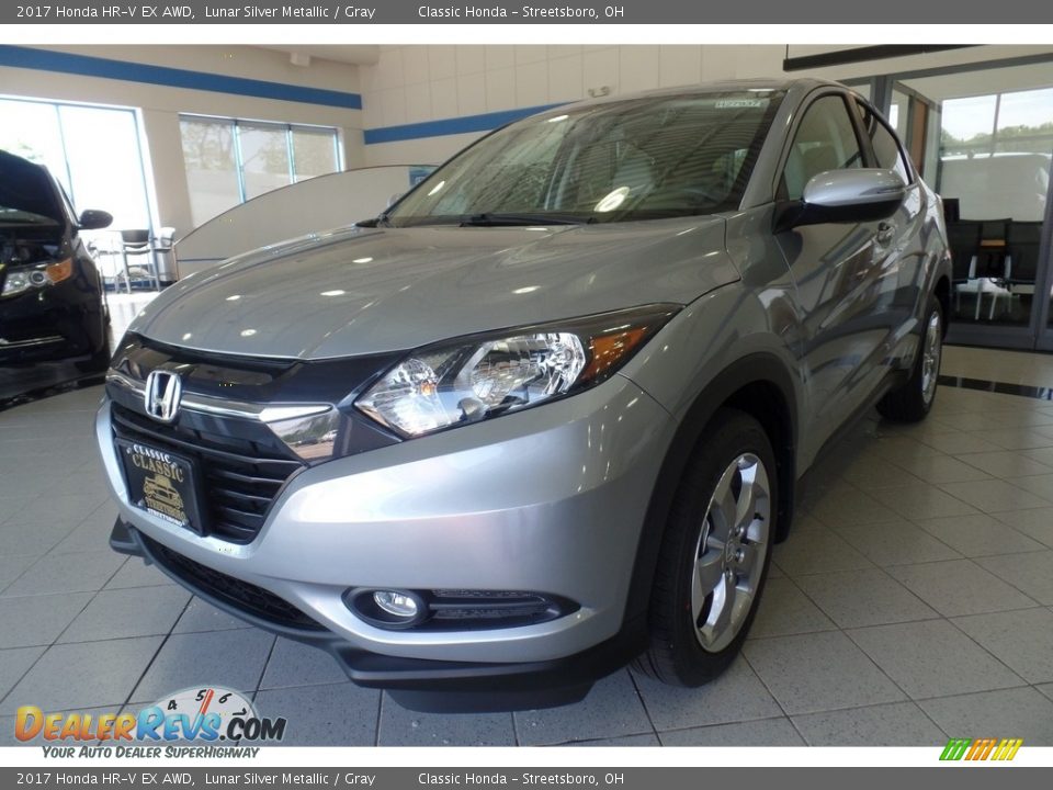 2017 Honda HR-V EX AWD Lunar Silver Metallic / Gray Photo #1