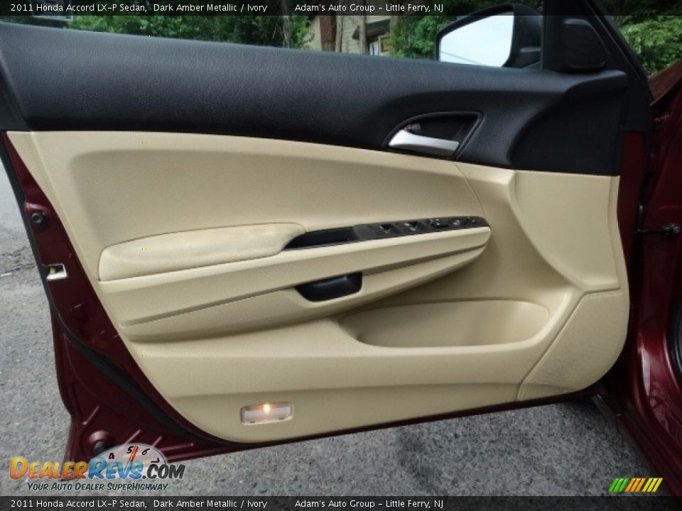 2011 Honda Accord LX-P Sedan Dark Amber Metallic / Ivory Photo #8