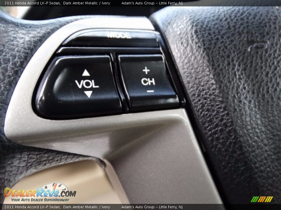 2011 Honda Accord LX-P Sedan Dark Amber Metallic / Ivory Photo #25