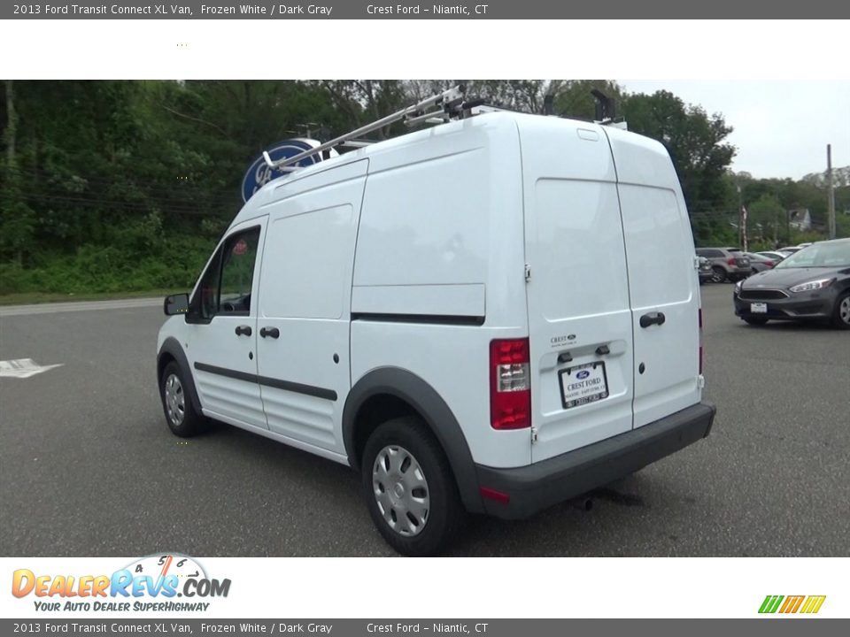 2013 Ford Transit Connect XL Van Frozen White / Dark Gray Photo #5