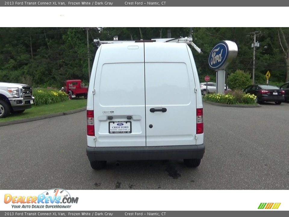 2013 Ford Transit Connect XL Van Frozen White / Dark Gray Photo #6