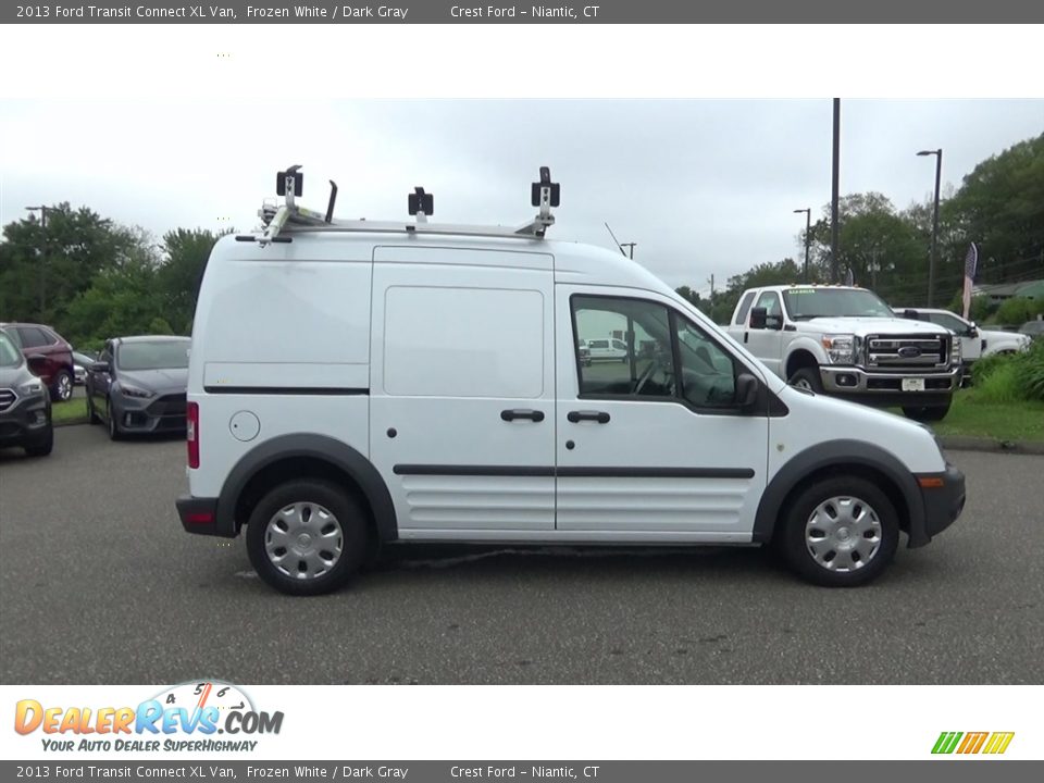 2013 Ford Transit Connect XL Van Frozen White / Dark Gray Photo #8