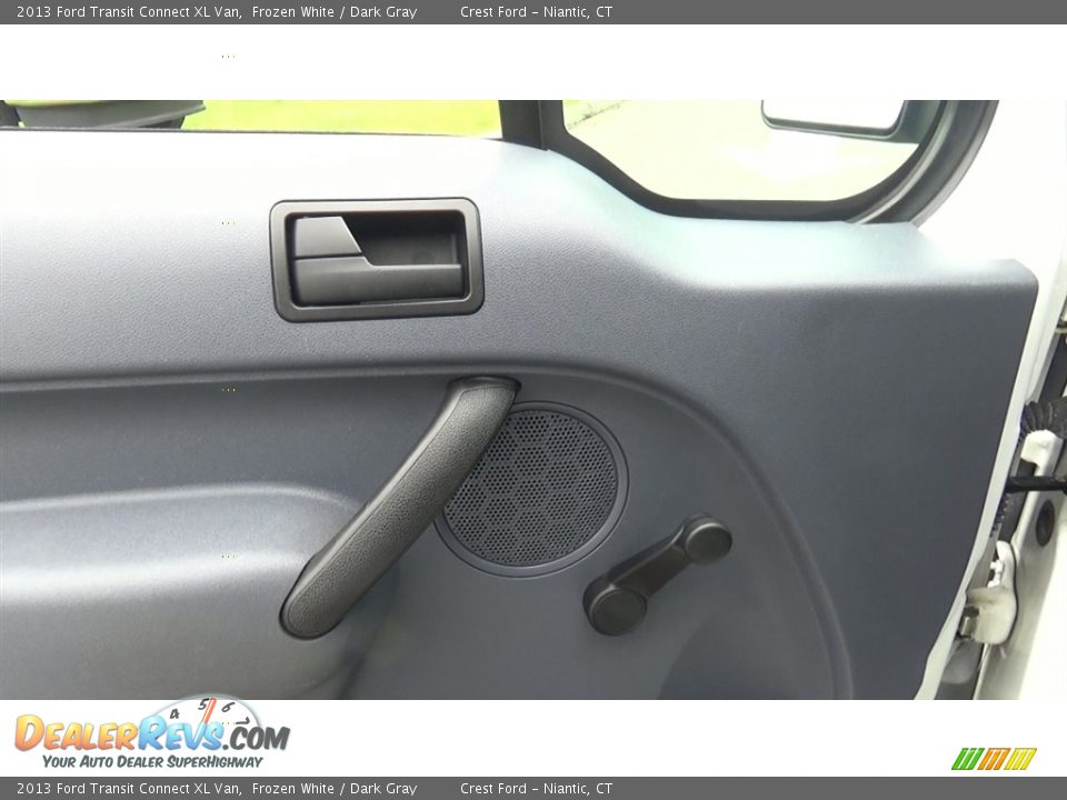 2013 Ford Transit Connect XL Van Frozen White / Dark Gray Photo #11