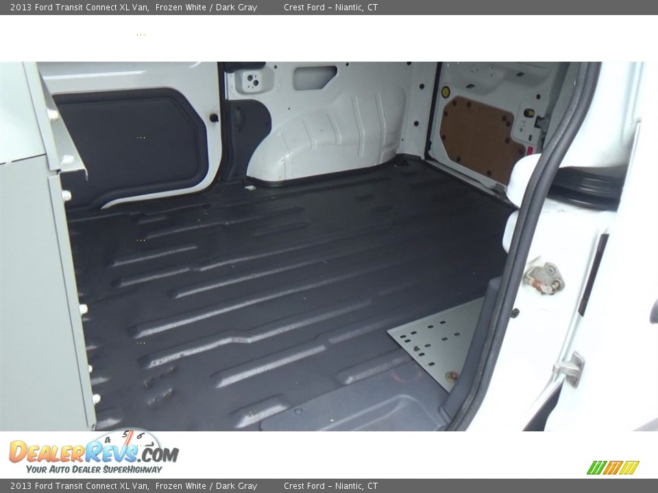 2013 Ford Transit Connect XL Van Frozen White / Dark Gray Photo #16