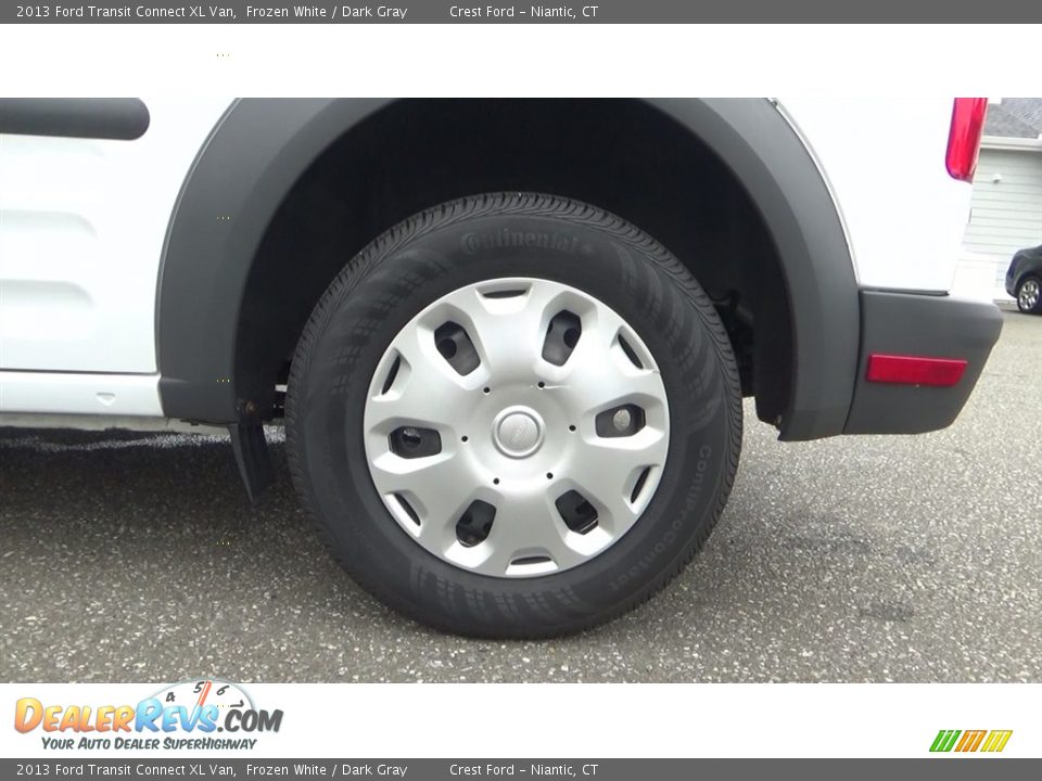 2013 Ford Transit Connect XL Van Frozen White / Dark Gray Photo #17
