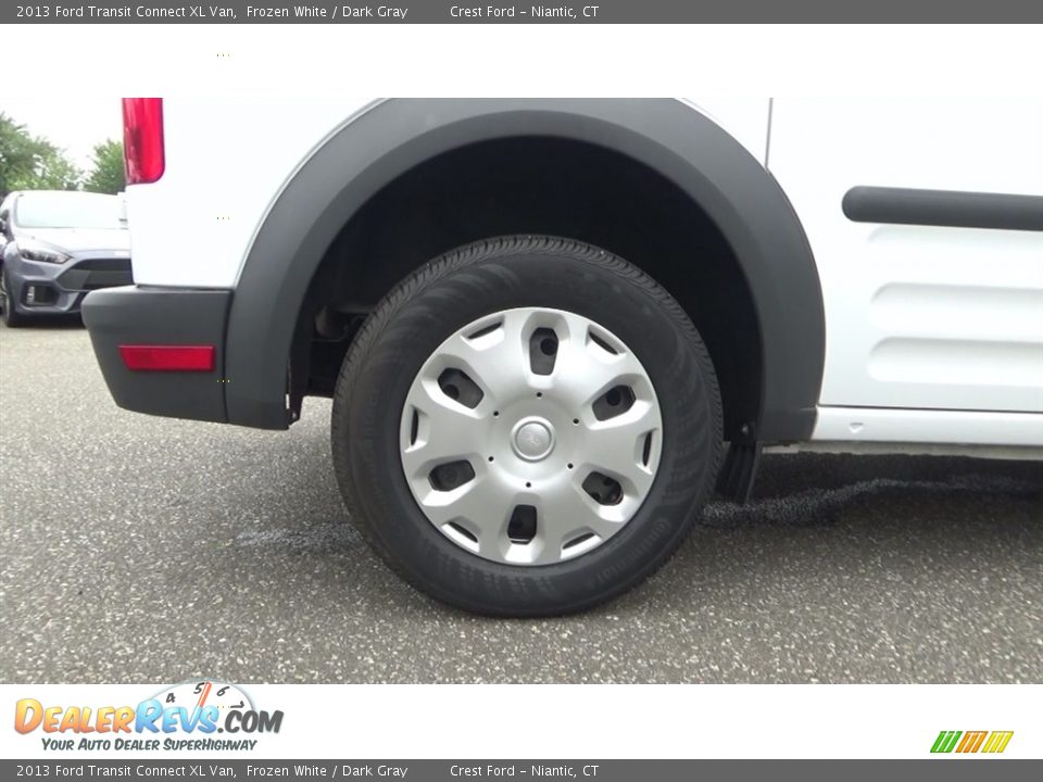 2013 Ford Transit Connect XL Van Frozen White / Dark Gray Photo #19
