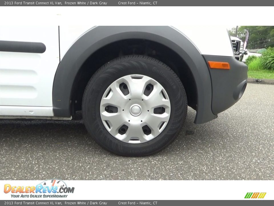 2013 Ford Transit Connect XL Van Frozen White / Dark Gray Photo #23