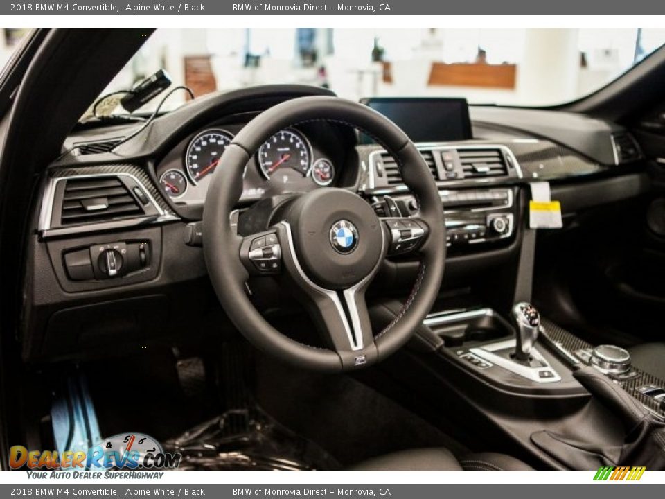 2018 BMW M4 Convertible Alpine White / Black Photo #5