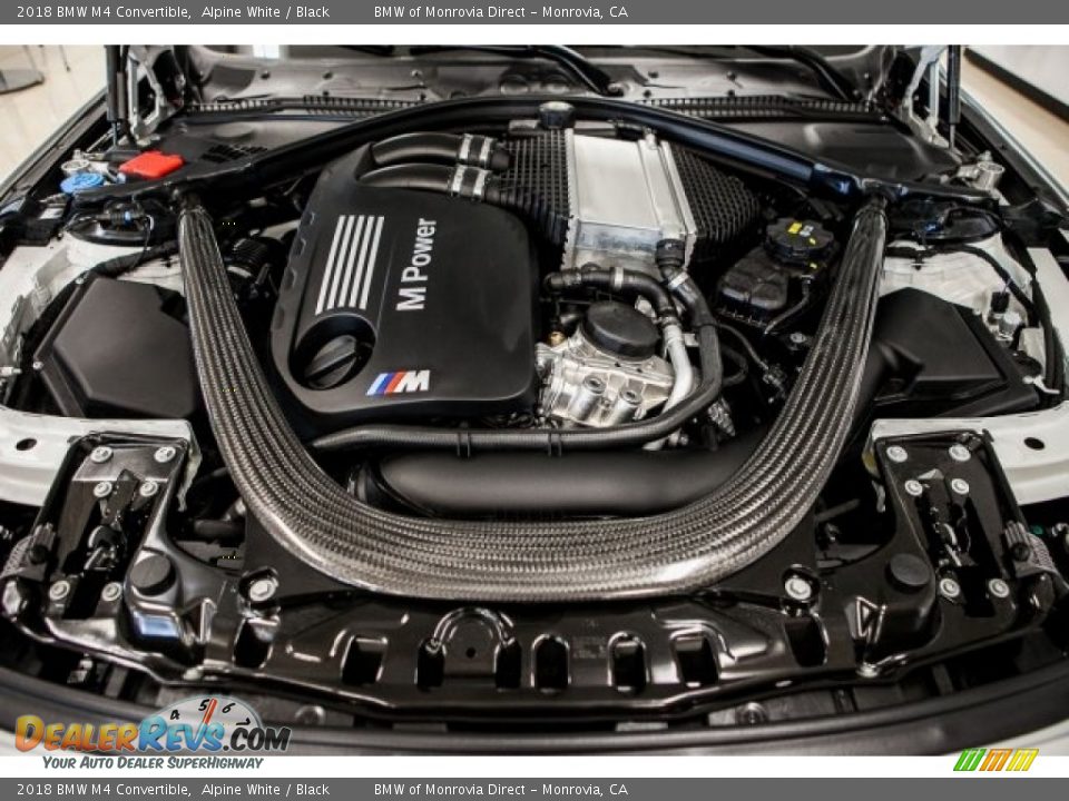 2018 BMW M4 Convertible 3.0 Liter M TwinPower Turbocharged DOHC 24-Valve VVT Inline 6 Cylinder Engine Photo #8