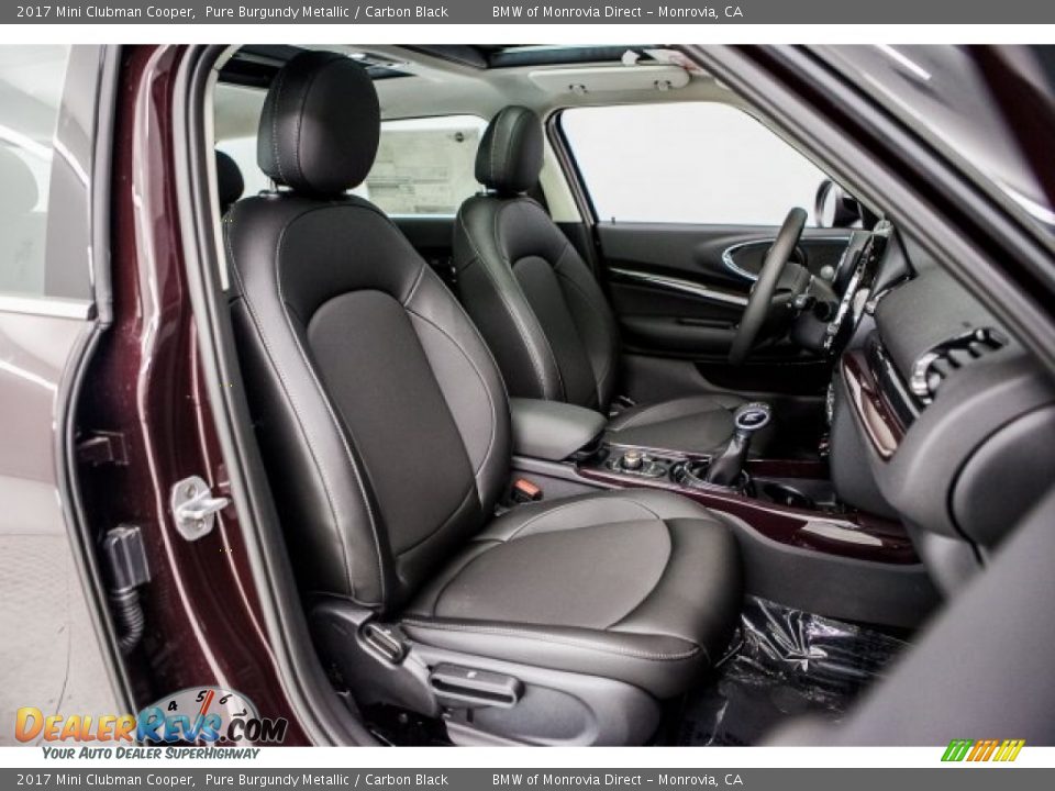 2017 Mini Clubman Cooper Pure Burgundy Metallic / Carbon Black Photo #2