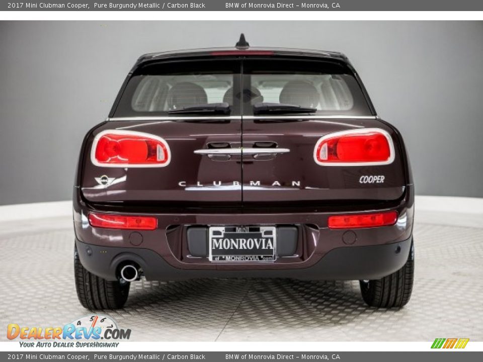 2017 Mini Clubman Cooper Pure Burgundy Metallic / Carbon Black Photo #4