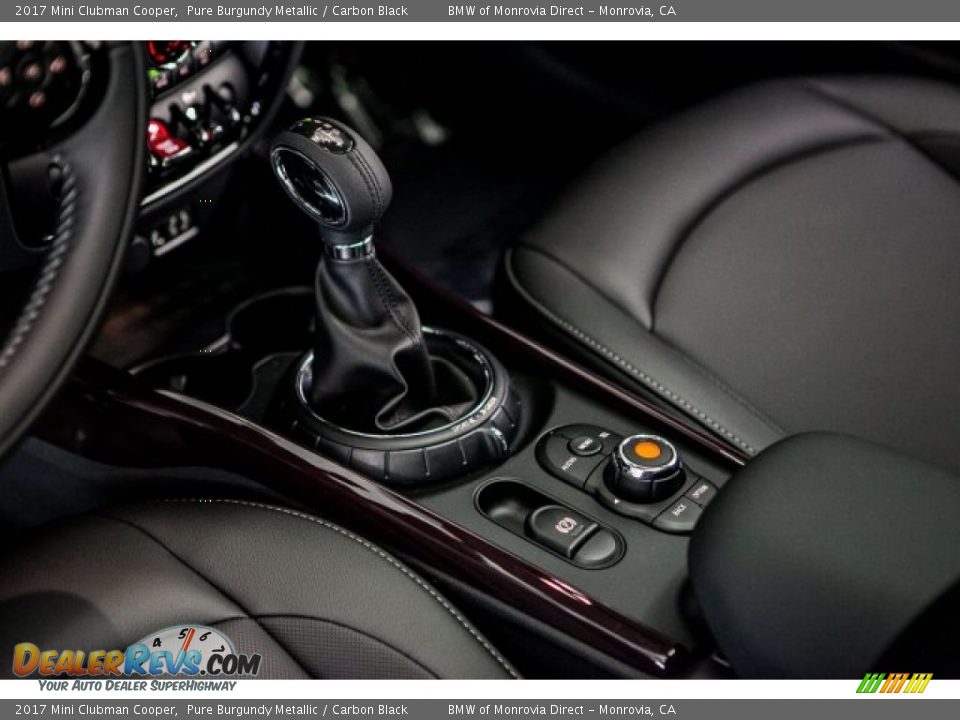 2017 Mini Clubman Cooper Pure Burgundy Metallic / Carbon Black Photo #7