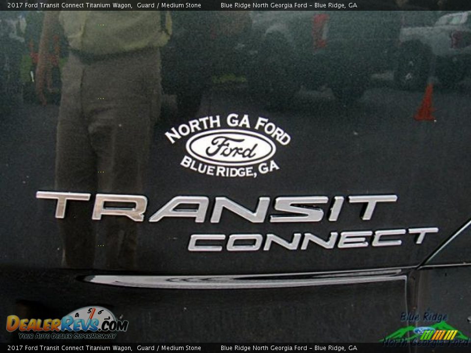 2017 Ford Transit Connect Titanium Wagon Guard / Medium Stone Photo #36