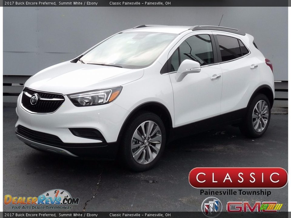 2017 Buick Encore Preferred Summit White / Ebony Photo #1