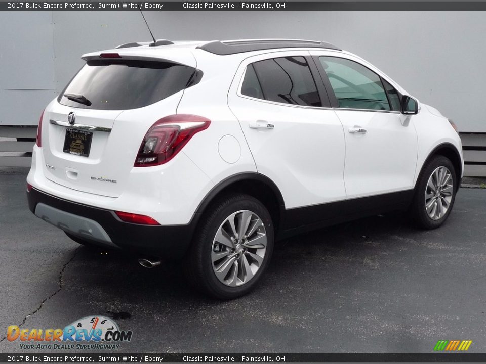 2017 Buick Encore Preferred Summit White / Ebony Photo #2