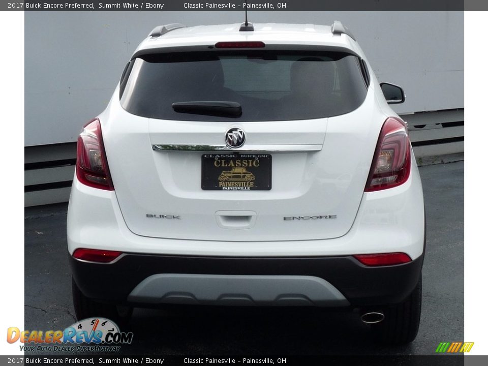 2017 Buick Encore Preferred Summit White / Ebony Photo #3