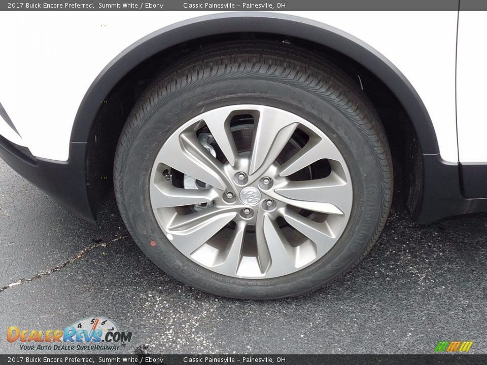 2017 Buick Encore Preferred Summit White / Ebony Photo #5
