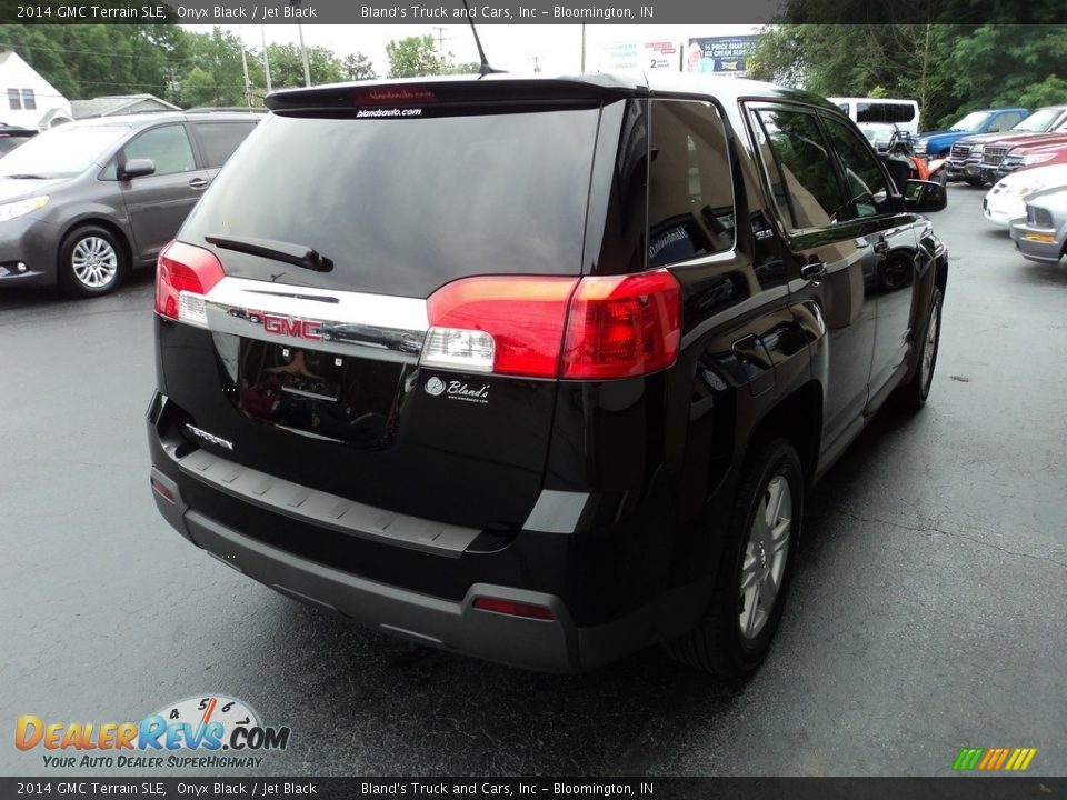 2014 GMC Terrain SLE Onyx Black / Jet Black Photo #4