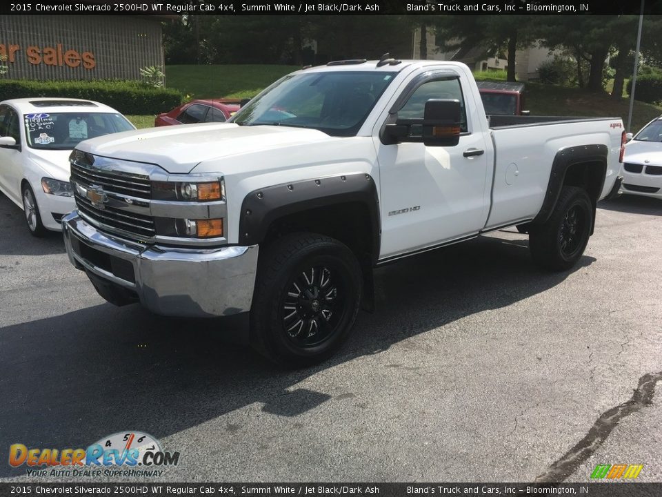 2015 Chevrolet Silverado 2500HD WT Regular Cab 4x4 Summit White / Jet Black/Dark Ash Photo #1