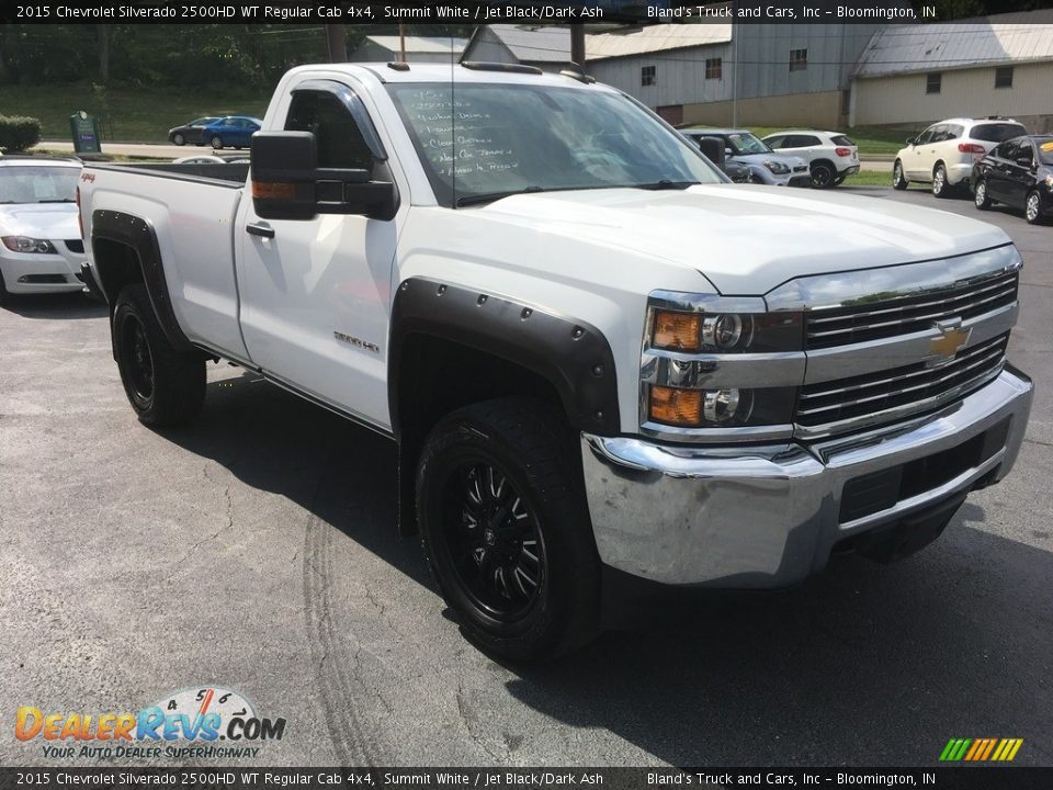 2015 Chevrolet Silverado 2500HD WT Regular Cab 4x4 Summit White / Jet Black/Dark Ash Photo #3