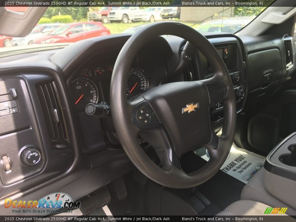 2015 Chevrolet Silverado 2500HD WT Regular Cab 4x4 Summit White / Jet Black/Dark Ash Photo #4