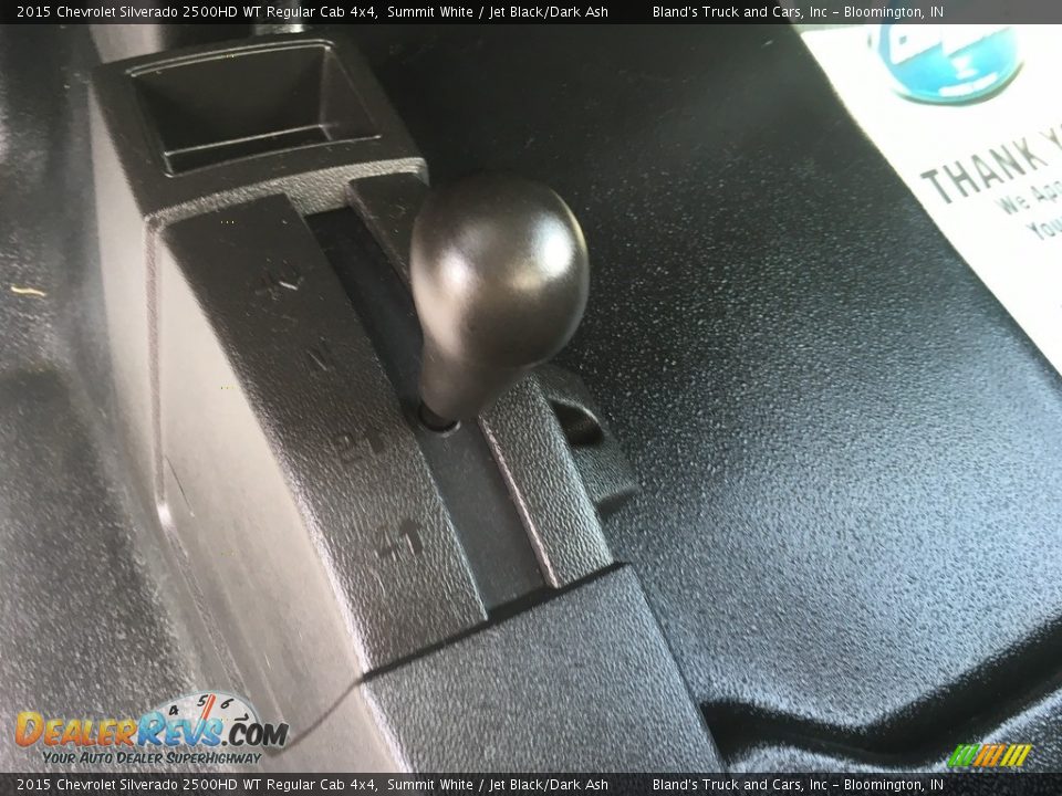 2015 Chevrolet Silverado 2500HD WT Regular Cab 4x4 Summit White / Jet Black/Dark Ash Photo #6