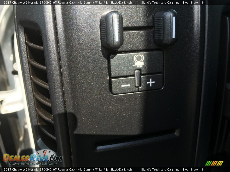 2015 Chevrolet Silverado 2500HD WT Regular Cab 4x4 Summit White / Jet Black/Dark Ash Photo #7