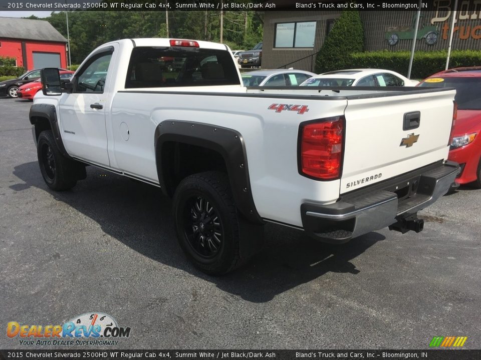 2015 Chevrolet Silverado 2500HD WT Regular Cab 4x4 Summit White / Jet Black/Dark Ash Photo #9