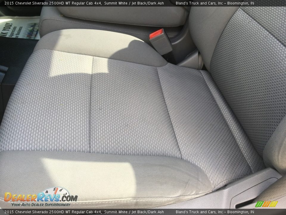 2015 Chevrolet Silverado 2500HD WT Regular Cab 4x4 Summit White / Jet Black/Dark Ash Photo #10