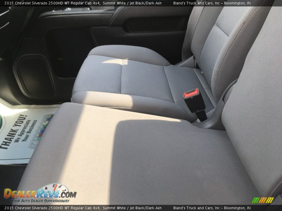 2015 Chevrolet Silverado 2500HD WT Regular Cab 4x4 Summit White / Jet Black/Dark Ash Photo #11