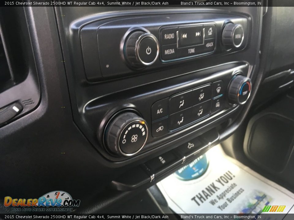 2015 Chevrolet Silverado 2500HD WT Regular Cab 4x4 Summit White / Jet Black/Dark Ash Photo #12