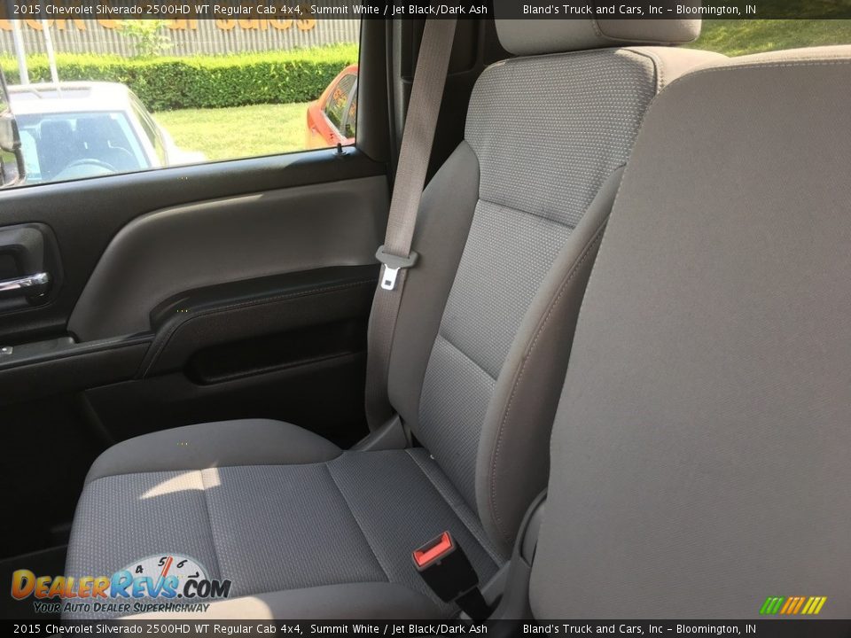 2015 Chevrolet Silverado 2500HD WT Regular Cab 4x4 Summit White / Jet Black/Dark Ash Photo #14
