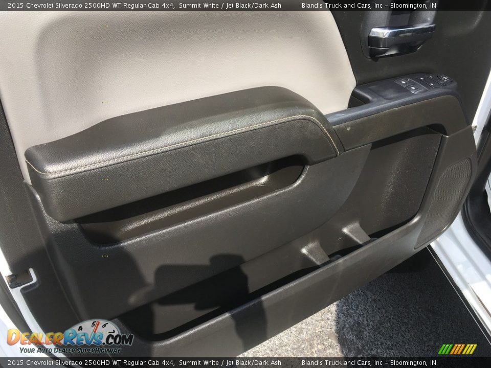 2015 Chevrolet Silverado 2500HD WT Regular Cab 4x4 Summit White / Jet Black/Dark Ash Photo #16